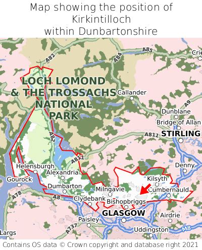 Where is Kirkintilloch? Kirkintilloch on a map