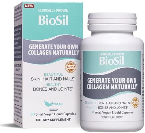 Biosil Collagen Generator, 60 капсули, Natural Factors | Ozone.bg