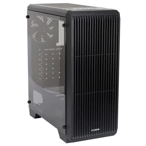 Zalman S Mm Fan Usb Pencereli Siyah Atx Mid Tower Gaming Kasa