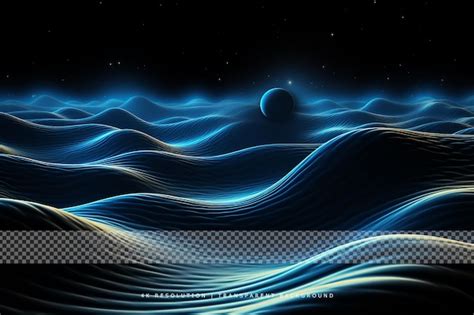 Gravity Waves Premium Ai Generated Psd