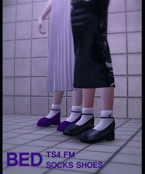 BED TS4 FM Socks Shoes BED MUSAE