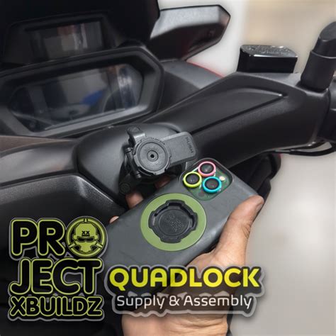 Quadlock For Nmax Xmax Aerox Motorcycles Motorcycle Accessories On