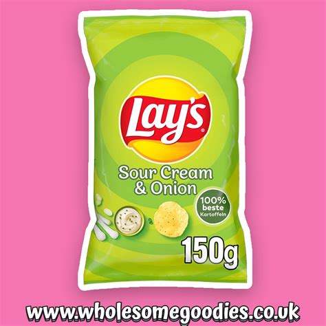 Lay's Sour Cream & Onion (150g)