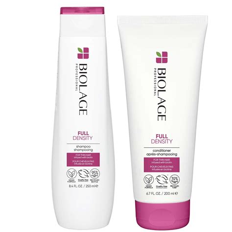 Biolage Advanced FullDensity Thickening Shampoo 250ml And Conditioner