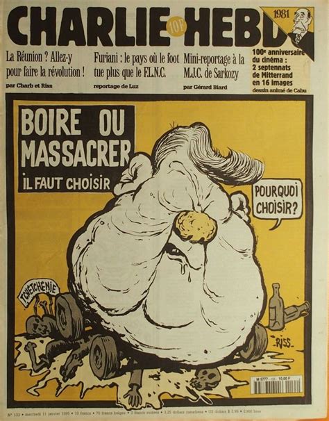 Charlie Hebdo 133 11 Janvier 1995 Couverture Riss