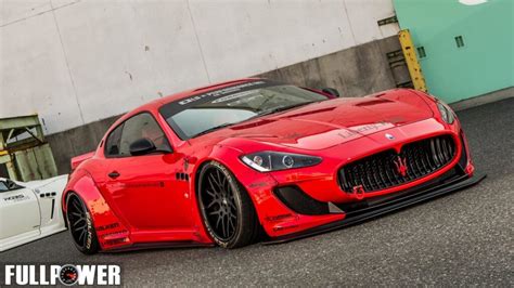 Maserati Granturismo Ganha Body Kit Exclusivo Da Liberty Walk FULLPOWER