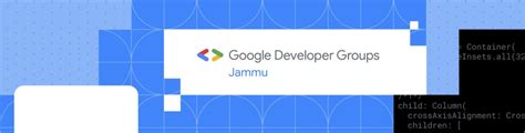 Google Developer Groups Gdg Jammu