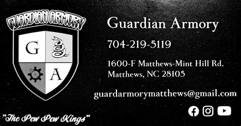 Guardian Armory Matthews Nc