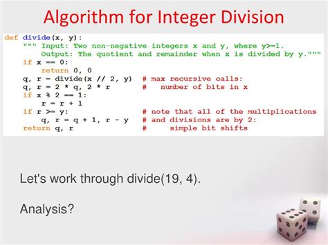 Macsse 473 Day 05 Factors And Primes Recursive Division Algorithm Ppt Download