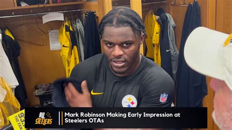 Steelers Lb Mark Robinson Impressing Early At Otas Video Dailymotion