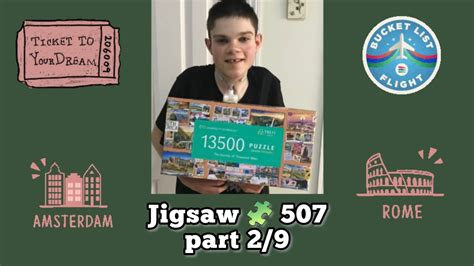 Mattys Time Lapse Puzzles Jigsaw Part Journey Of Thousand Miles