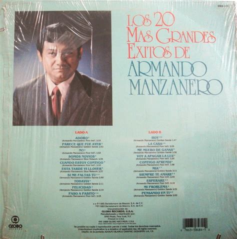 La Nova Botica Del Aleman Boleros Armando Manzanero Los M S