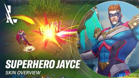 Superhero Jayce Wild Pass Season 9 Skin Overview Wild Rift CN