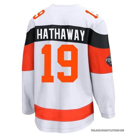 Men S Garnet Hathaway Philadelphia Flyers 2024 Stadium Series Jersey