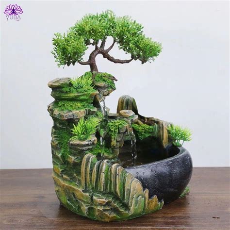 Feng-Shui Indoor Waterfall Fountain | YUBA Spirit