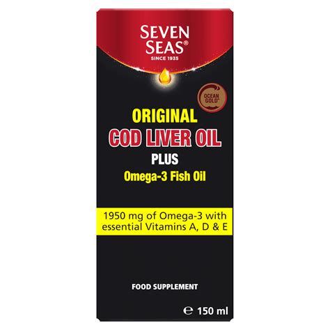 Seven Seas Pure Cod Liver Oil Liquid Ml Pharmacy Health From