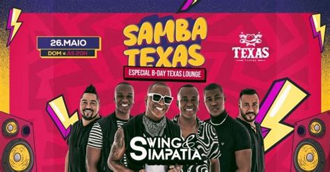 Samba Texas Swing Simpatia em Petrópolis Sympla