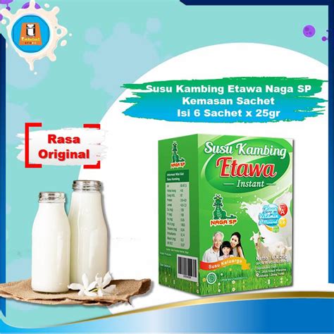 Jual Naga Sp Gr Minuman Kesehatan Susu Kambing Etawa Bubuk Untuk