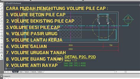 Inilah Cara Menghitung Volume Pondasi Pile Cap Ilmu Bangunan Mutualist Us