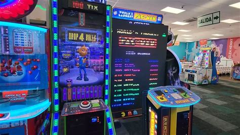 Video Game Arcade Tours Chuck E Cheese Real Plaza Puruchuco Ate