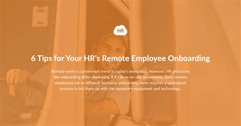 Remote Employee Onboarding Tips For Your Hr Hr Cloud