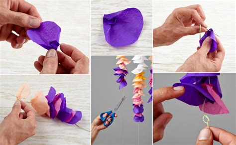 Fleur En Papier Facile à Faire 10 Idées Et Tutoriels