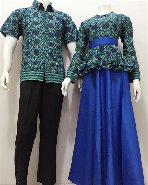 Model Batik Sarimbit Gamis Batik Bagoes Solo