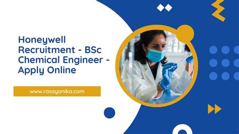 Bsc Chemical Engineer Honeywell Recruitment Apply Online