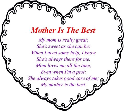 Best Mothers Day Poems