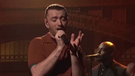 Sam Smith Performs Too Good At Goodbyes And Pray On Snl Watch