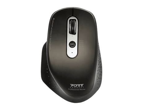 Port Connect Wireless Rechargeable Executive Bluetooth Mouse - Black ...