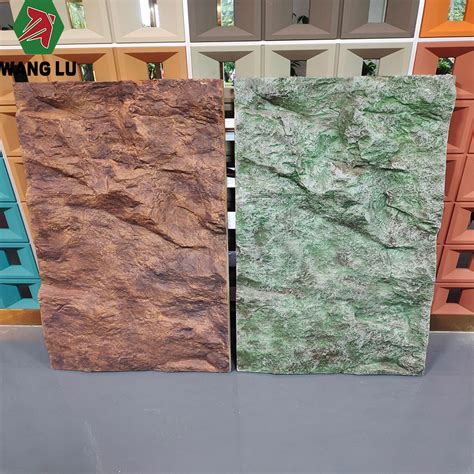 Outdoor Waterproof Polyurethane Stone Panel Artificial Panel Pu Stone