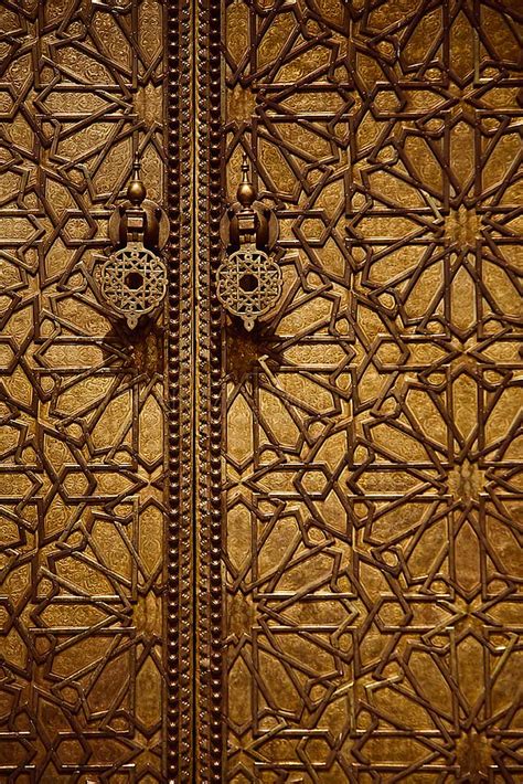 Golden Doors Of The Royal Palace Ibrahim Emin Flickr