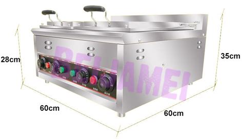 Beijamei Wholesale Commercial Dumpling Frying Machine Desktop