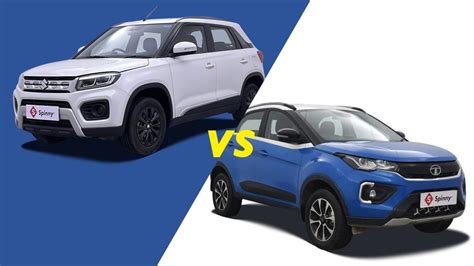 Maruti Vitara Brezza Vs Tata Nexon Detailed Comparison Spinny