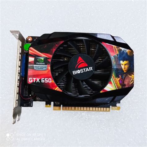 การดจอ Biostar GeForce GTX 650 1GB DDR5 128Bit มอสอง thamakashop