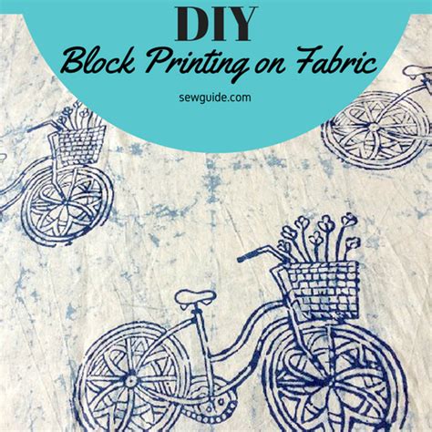 Fabric Block Printing - A DIY Guide - SewGuide