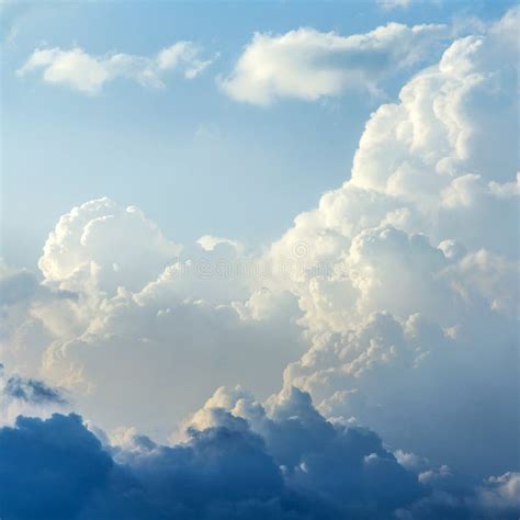 Blue sky clouds stock image. Image of cloud, cloudy, ozone - 40947783