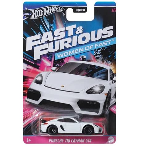 Hot Wheels Porsche Cayman GT Fast Furious Women Of Fast Metal Base Shopee Philippines
