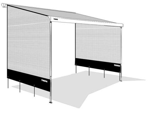 Thule Sun Blocker G2 Side 250 Medium 225 244 Cm