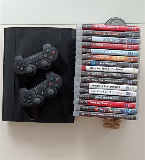 Konsola Sony PlayStation 3 Super Slim 500Gb PS3 Приложение уже установ