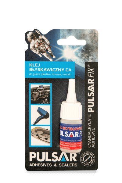 PULSAR FIX KLEJ CYJANOAKRYLOWY NISKA LEPKOŚĆ 10 g Pulsar