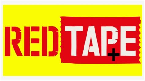 Red Tape Logo Png Background - Graphic Design, Transparent Png ...