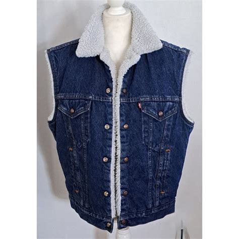 Levis Jackets And Coats Mens Levis Denim Vest Large Poshmark