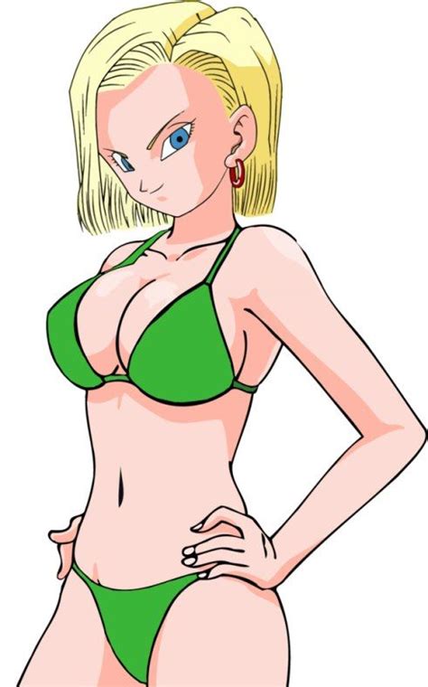 SEXY CHARACTERS Android No 18 Dragonball Z Bikini Dragon 2 Manga