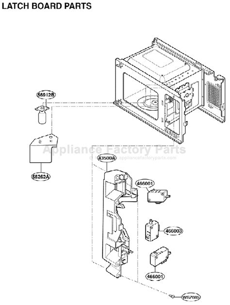 Sunbeam Sbm7700b Parts Microwaves