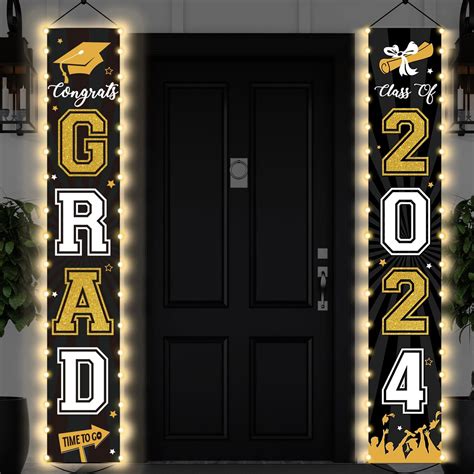 Amazon Winnerwhy Congrats Grad Banners With Led Graduation