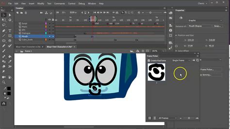 Adobe Animate Lip Sync With Frame Picker Youtube