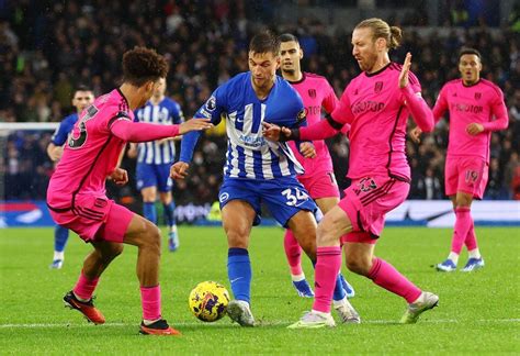 Wasteful Brighton Held To Home Draw By Fulham Reuters