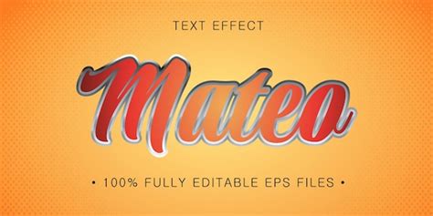 Premium Vector Vector Editable Text Effect Template